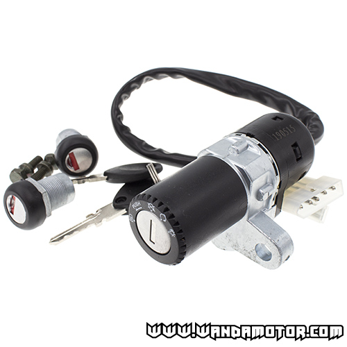 Ignition lock kit Derbi Senda 5-wires